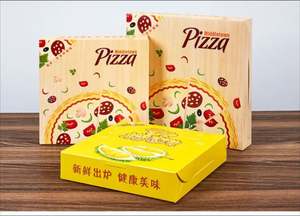 Vente en gros de boîtes à pizza réutilisables imprimées en vert boîte à pizza de 9 pouces 12 pouces avec logo - Product Image 6