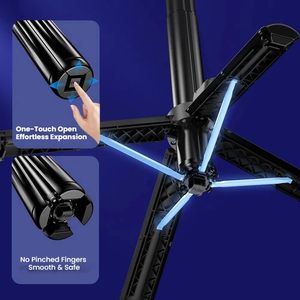 Professionale 360 regolabile Selfie Stick con luce di riempimento a LED Wireless telecomando 360 rotazione stabilizzatore per telefoni cellulari - Product Image 6