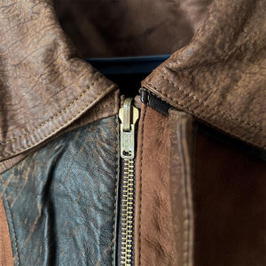 Chaqueta clásica de retazos de cuero para hombre, ropa informal moderna, abrigo cálido de motorista de invierno para moda al aire libre - Product Image 6