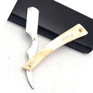Proveedor Mayorista Pissco de Navajas de Afeitar Rectas para Hombre, Navaja de Afeitar Plegable de Acero Inoxidable, Herramientas de Belleza - Product Image 2
