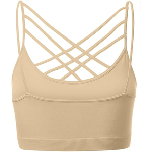 Soutien-gorge de yoga sans manches de qualité supérieure pour la course à pied - Product Image 2