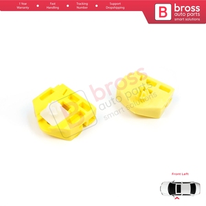Clips de réparation de lève-vitre BWR5614 A+B Avant Gauche pour Kangoo MK2 FW KW 2007-2021 Citan W415 807212230R Pièces Auto Bross - Product Image 5