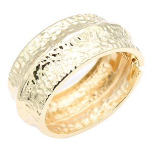 Braccialetti di moda a cerniera placcati in oro elegante Design braccialetto per le donne - Product Image 2