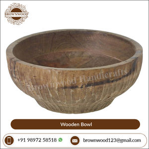 Durable Top Selling Modern Design Home Hotel Supplies Wooden Handmade <b>Bowl</b> Set of 3 for Bar Banquet and Home Kitchen Use - Product Image 2