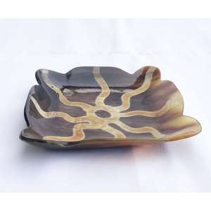 Bol en corne de buffle Parfait avec des finitions artisanales brillantes pour un charme rustique mondial Chez Very Low Coast Par HF CRAFTS - Product Image 4