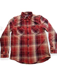 เสื้อเชิ้ตแขนยาวลำลองผู้ชายลายทางคุณภาพสูง ผ้าแฟลนเนลระบายอากาศดี สำหรับฤดูใบไม้ร่วง ป้ายกำกับสั่งทำ ผ้าฝ้าย 100% ราคาโรงงาน ขายส่ง - Product Image 4