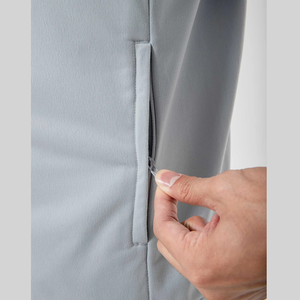 Blouson de style formel pour homme avec col montant, capuche chauffante, fermeture éclair, service OEM disponible - Product Image 5