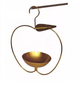 Comederos para pájaros Metal Aluminio Artículo ideal Comederos y baños para pájaros Comederos y baños exigentes de calidad Comederos de forma redonda - Product Image 2