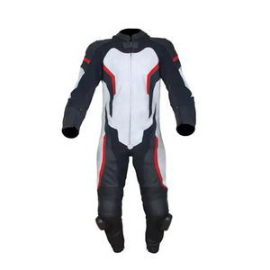 Traje de motorista de cuero con logotipo personalizado para uso unisex Traje de cuero de moto de carreras cómodo para trajes de moto - Product Image 3