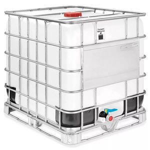 1000 Litres Réservoir de stockage IBC HDPE Réservoir d'eau Pompe Core Composants pour ferme Conteneurs IBC d'occasion pour la vente de stockage de produits chimiques - Product Image 3