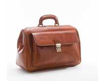 Sac de médecin en cuir véritable haut de gamme, personnalisé, le plus vendu, avec chaînes et fermeture auto-agrippante, unisexe, pour voyage