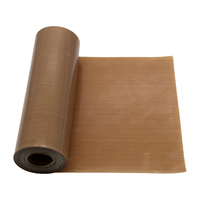 Feuille résistante à la chaleur de PTFE de tissu résistant de PTFE pour la protection de machines industrielles