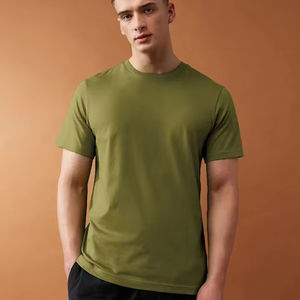 T-shirt respirant pour hommes fournisseur de Streetwear vêtements de mode décontractés pour salle de sport voyage salon usage quotidien vêtements en gros en vrac - Product Image 1