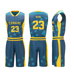 Uniforme de Baloncesto Transpirable de Poliéster al por Mayor, Conjunto de Entrenamiento Duradero sin Mangas con Técnicas de Sublimación Impresas 2026 - Product Image 3