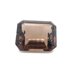 Piedra Suelta de Cuarzo Ahumado Natural de Alta Calidad, 95-100 Quilates, Talla Esmeralda, Gema Negra con Tratamiento de Encerado/Aceitado para Joyería - Product Image 5