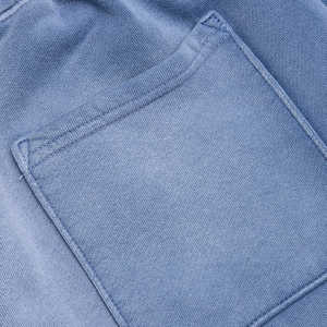 100% coton lourd 22 oz soleil délavé sueur hommes pantalons haute qualité jambe droite coupe-vent pantalons de survêtement - Product Image 6