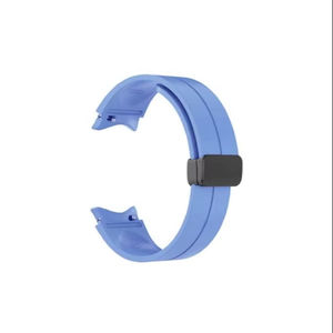 Correa de Reloj Deportiva GL001 Morada Unisex Galaxy, Resistente al Agua, Silicona Suave, Ligera y Duradera, 20-22mm, Hebilla Magnética de Acero Inoxidable - Product Image 1