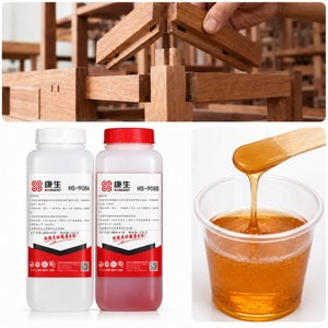 Resina Epoxi de Dos Componentes KONSENT Top One Alibaba para Trabajos en Madera, Pegamento AB - Product Image 1