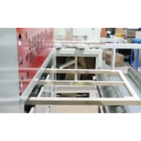 Machine automatique à haute productivité pour le laminage du bois, avec moteur et roulement pour sécheuse de feuilles de porte en bois à cycle court, rapide et efficace