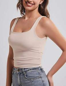 Camiseta de gimnasio de calidad Premium para mujer, ropa deportiva, chaleco de gimnasio, entrenamiento, Yoga, Top Racer, espalda, músculo, transpirable, chaleco de gimnasio para mujer - Product Image 2