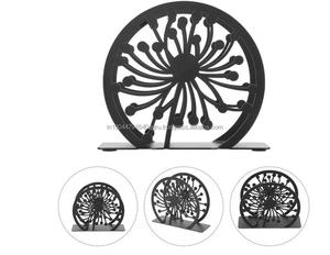 Iron Napkin Dispenser for <b>Kitchen</b> Picnic <b>Bar</b> Rustic Metal Holders for Paper Mail Bills Suitable Flower Napkin Holder for <b>Table</b> - Product Image 3