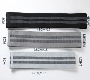 Bandas de Resistencia para Glúteos de Tela de Poliéster con Logotipo Personalizado, Resistentes, Duraderas y Antideslizantes para Fitness - Product Image 2