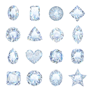 Moissanite de laboratoire certifiée IGI, taille poire, 0,5-1 carat, couleur E fantaisie claire, pierres lâches pour la fabrication de bagues - Product Image 2