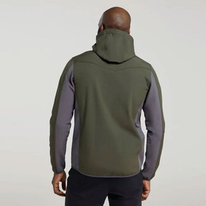 Men's Lightweight <b>Soft</b> <b>Shell</b> Winter <b>Jacket</b> with Custom Logo High Street Style <b>Hooded</b> Collar New Design Made in Pakistan - Product Image 6
