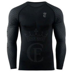 Vente en gros Meilleur prix de vente Fabricant de protection contre les éruptions cutanées personnalisé Bonne performance Imprimé Rash Guard - Product Image 1