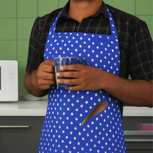 Indian Exporter Personalized Kitchen <b>Apron</b> Made from 100% Cotton Perfect for Daily Cooking, <b>BBQ</b> & Baking - Product Image 4