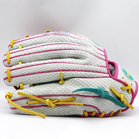 Gants de Baseball en cuir à usage professionnel 2024 mitaines de Softball personnalisables en gros gants de Baseball fabriqués au Pakistan