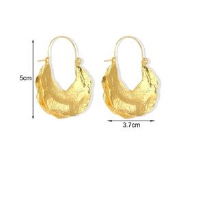 Exquisite Handcrafted Daily Use Brass Earrings for premium <b>artificial</b> <b>stone</b> earrings and Fashion Western Earrings for Women - Product Image 3