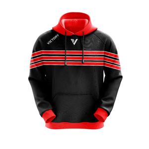 2024 sudadera de moda primavera y otoño impresión personalizada 400 gramos manga poliéster hombres y mujeres sudadera deportiva - Product Image 1