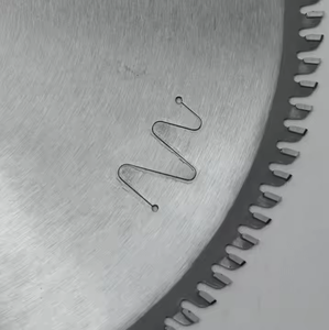 Hoja de sierra circular soldada con láser de grado Industrial de 355mm para corte de aluminio 3,5mm Kerf 25,4 30mm Diámetro 120 dientes OEM Carburo - Product Image 5