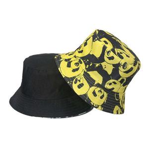 Sombreros de cubo unisex transpirables populares con estilo a precio de fábrica logotipo personalizado impreso dibujos animados sublimados de doble cara de alta calidad - Product Image 5