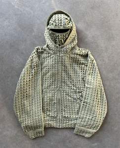 Disstress Sudadera con capucha de ropa de calle personalizada Crea tu propio logotipo de diseño Te daremos todo Personalizar según tus necesidades - Product Image 6