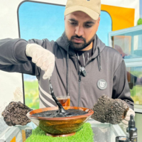 Résine de Shilajit de l'Himalaya naturelle séchée au soleil, certifiée et testée en laboratoire, haute altitude au-dessus de 18000ft