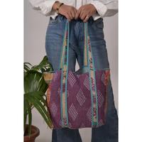 Sac fourre-tout bohème vintage en coton Kantha, fait main en Inde, durable, avec bandoulière pour femme, capacité 3L+, idéal pour les courses et un usage quotidien