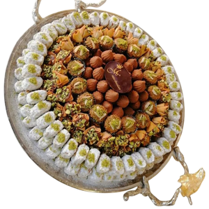 Plateau à chocolat en métal de qualité supérieure Design élégant Table de maison plateau de service décoratif pour les fêtes d'anniversaire et les occasions spéciales - Product Image 6