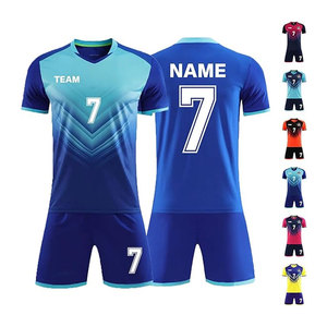 Maillot de football personnalisé pour hommes, femmes et adultes - T-shirt de football d'été à manches courtes avec nom, numéro et logo imprimés - Product Image 1