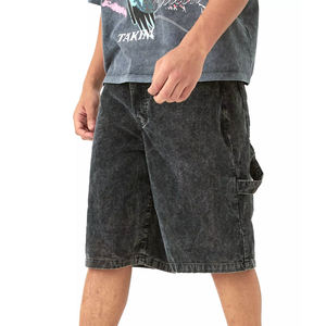 Nouveau short décontracté de style tendance pour hommes Logo personnalisé à séchage rapide et short de lavage à l'acide respirant pour hommes à vendre en quantité en vrac - Product Image 1