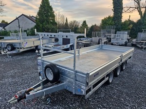 100% financement disponible auprès de la remorque Mtec 16x66 tri axle dropsides 3.5 tonnes brutes - Product Image 4