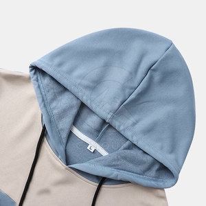 Sudaderas con capucha de hombre OEM más vendidas 100% algodón patrón sólido cuello con capucha precio al por mayor - Product Image 3