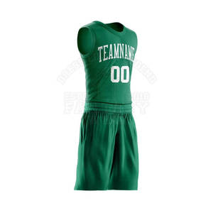 Uniforme de Baloncesto Personalizado para Hombre con MOQ Bajo, Último Diseño, Impresión de Logotipo Personalizado para Juego Competitivo - Product Image 3