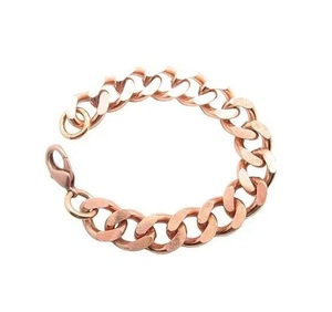 Bracelet en cuivre, bijoux en métal massif, réglable, à porter tous les jours, style classique, finition artisanale, accessoire - Product Image 2