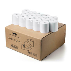 Rollo de Papel Térmico Blanco para Caja Registradora, Papel de Recibo de Doble Capa, Papel de Impresión POS - Product Image 4