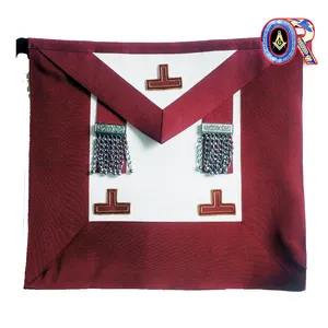 Freimaurer Insignien Master Mason Craft Provincial Rang Regalia Offiziere Schürze OEM ODM Service Freimaurer maßge schneiderte hohe Qualität