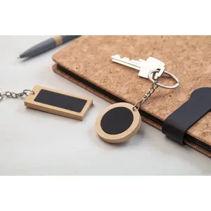 Portachiavi e Moschettoni Promozionali Eco-Friendly in Bambù: Gadget Sostenibili - Product Image 3