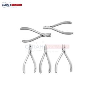 Alicates para Retenedores de Ortodoncia, Juego de Instrumentos Quirúrgicos Dentales Manuales, 5 Herramientas de Ajuste de Alineadores Transparentes, Brackets Cerahi Industries - Product Image 1
