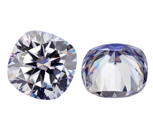 เบาะ2.1กะรัต7.50มม. แบบพรีเมี่ยมสำหรับตัดอัญมณี Moissanite ที่ผ่านการรับรองสำหรับเครื่องประดับและดีไซน์สำหรับเจ้าสาว - Product Image 3